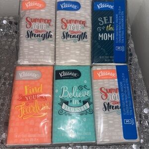 Kleenex tissues 6 pack bundle inspirational